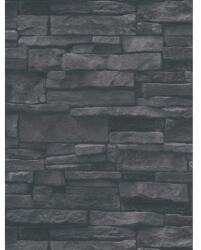 As Creation Tapet living Granit negru