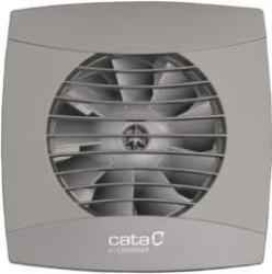 CATA CATA Вентилатор UC-10 HYGRO ф100мм, цвят Инокс, 110м3/ч, 8W, 26dB комплект с клапа - C01201200 (C01201200)