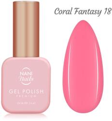 Naní ojă semipermanentă Premium 6 ml - Coral Fantasy