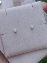 Kathryn' s Bracelets Детски златни обеци с циркон (ДЗОЦ9)