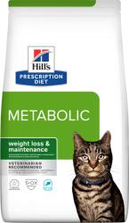 Hill's Prescription Diet HILL'S Prescription Diet Metabolic, Ton, dietă veterinară, hrană uscată pisici, managementul greutății, 1.5kg