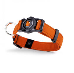  MyFamily MYFAMILY Memopet, zgardă ajustabilă cu NFC câini, textil, 35-53cm, orange