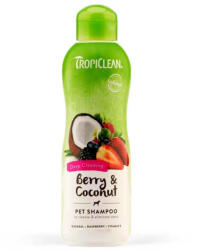  Tropiclean Sampon TropiClean Zmeura si Cocos, 355 ml