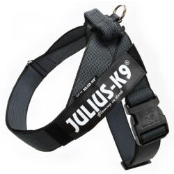 Julius-K9 JULIUS-K9 IDC Color & Gray, ham bandă câini, 2XL, 40-70kg, negru