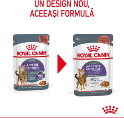 Royal Canin ROYAL CANIN Appetite Control Care Adult hrană umedă pisici reglarea apetitului (în sos), bax, 85g x 12buc