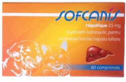 SOFCANIS SOFCANIS Hépatique 150 Mg, supliment sistem hepatic câini, comprimate SOFCANIS Hépatique 150 Mg, M-XL, supliment sistem hepatic câini, blister, 60 comprimate