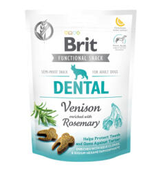 Brit BRIT Care Functional Snack Dental, Vânat cu Rozmarin, recompense funționale fără cereale câini, sensibilități dentare, 150g