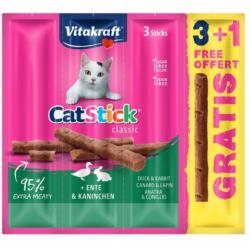 Vitakraft Vitakraft Cat Sticks Rață și Iepure, 3+1 Promo
