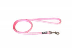 Julius-K9 JULIUS-K9 IDC Tubular webbing, lesă cu fire flourescente cu mâner câini, nylon, bandă JULIUS-K9 IDC Tubular webbing, lesă cu fire reflectorizante cu mâner câini, nylon, bandă, 14mm x 1m, roz