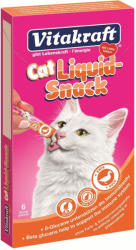 Vitakraft Snack Vitakraft Cat Liquid Rata si Beta Glucan, 6x15 g