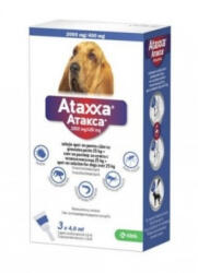 Ataxxa ATAXXA, deparazitare externă câini, pipetă repelentă ATAXXA 400, deparazitare externă câini, pipetă repelentă, M-XL(25 - 40kg), 3buc