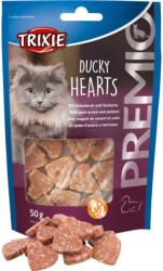 TRIXIE TRIXIE Premio Hearts, Rață și Cod, punguță recompense fără cereale pisici, 50g
