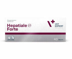 VetExpert VET EXPERT Hepatiale Forte, supliment sistem hepatic câini, comprimate VET EXPERT Hepatiale Forte, supliment sistem hepatic câini și pisici, cutie, 40 comprimate