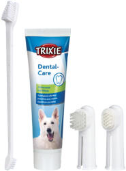 TRIXIE TRIXIE, set periuță și pastă de dinți câini, anti-tartru, 1buc