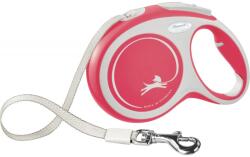 flexi FLEXI Comfort, lesă bandă retractabilă câini, nylon, roșu, L(50kg, 8m)