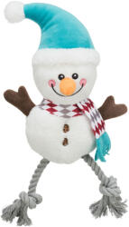 TRIXIE TRIXIE Christmas Om de Zapada, jucărie de pluș câini XS-XL, cu sunet, pluș, alb, 41cm