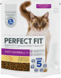 Perfect Fit PERFECT FIT Anti Hariball 1+, Pui, hrană uscată pisici, limitarea ghemurilor de blană, 1.4kg