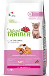 Natural Trainer NATURAL TRAINER Kitten, Somon, hrană uscată pisici junior, 1.5kg