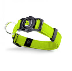  MyFamily MYFAMILY Memopet, zgardă ajustabilă cu NFC câini, textil, 26-37cm, verde