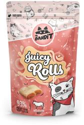 MR BANDIT MR BANDIT Juicy Rolls, Vită, punguță recompense pisici, 40g