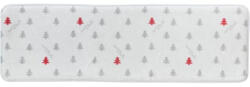 TRIXIE TRIXIE Christmas Nivia, saltea dreptunghiulară câini, XS-M, poliester, antiderapant, alb, 90 x 28 cm