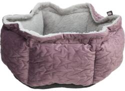 TRIXIE TRIXIE Christmas Estelle, pat rotund câini și pisici, XS, poliester, mov și gri, ⌀50 cm