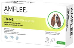  Amflee AMFLEE Dog, spot-on, soluție antiparazitară, câini, 3 pipete AMFLEE Dog, spot-on, soluție antiparazitară, câini 10-20 kg, 3 pipete