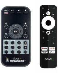 GENERAL EVOLVEO MultiMedia Box A4 - távirányító duplikátum
