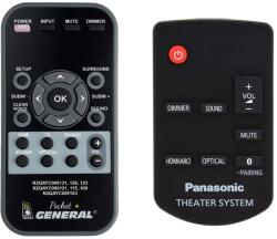General PANASONIC N2QAYC000123 - távirányító duplikátum