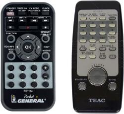 General TEAC RC-1154 - távirányító duplikátum