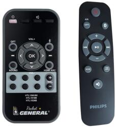 General PHILIPS HTL1508, HTL1510B. HTL1520B - távirányító duplikátum