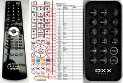 General OXX DIGITAL TUBE WIFI - kompatibilis General márkájú távirányító