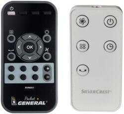 General SILVERCREST SV60A1 - távirányító duplikátum