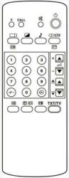 GENERAL TOSHIBA CT-9673, CT-9678, CT-9684, CT-9689, CT-9736 - kompatibilis General márkájú távirányító