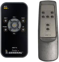 General Tube Audio Design ARM-71A, TAD-150 - távirányító duplikátum