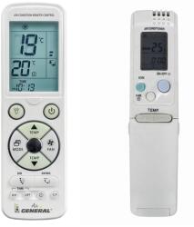 General SANYO RCS-4MHVPIN4E, RCS-4HVPIS4EE, RCS-4HPIS4EE-T, RCS- 6MHVPUSW4E - luxus háttérvilágítású távirányító