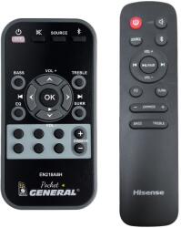 General HISENSE EN218A8H, HS312, HS218 - távirányító duplikátum