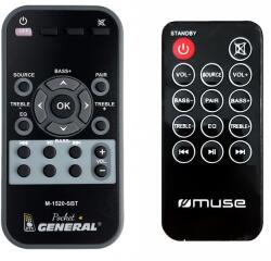 General MUSE M-1520SBT - távirányító duplikátum