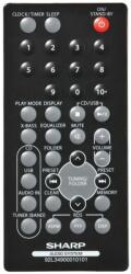 General SHARP 92L34900010101 - kompatibilis General márkájú távirányító