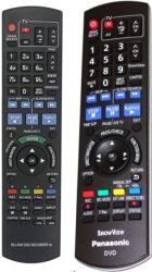 utángyártott PANASONIC N2QAYB000461 - helyettesítő távirányító