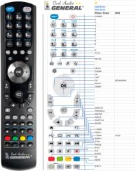 General DMTECH DM-2010 - kompatibilis General márkájú távirányító