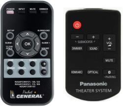 General PANASONIC N2QAYC000126 - távirányító duplikátum