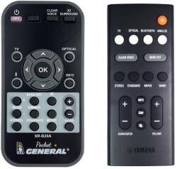 General YAMAHA SR-C20A VDQ7610 - távirányító duplikátum