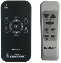 General SILVERCREST SKT 2300 A1 - távirányító duplikátum