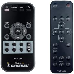 General TIVOLI AUDIO Model One - távirányító duplikátum