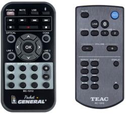 General TEAC RC-1313 - távirányító duplikátum