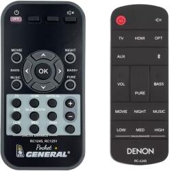 General DENON RC-1245 - távirányító duplikátum