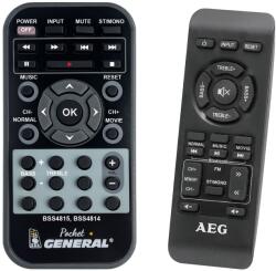 General AEG BSS4815, BSS4814 - távirányító duplikátum