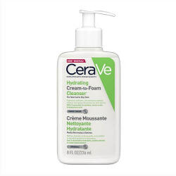 CeraVe Cremă spumă de curățare (Hydrating Cream-to-Foam Clean (Hydrating Cream-to-Foam Cleanser) 236 ml