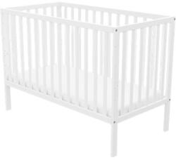 TIMBA Felix Slatted cot 120x60 White bükkfa kiságy